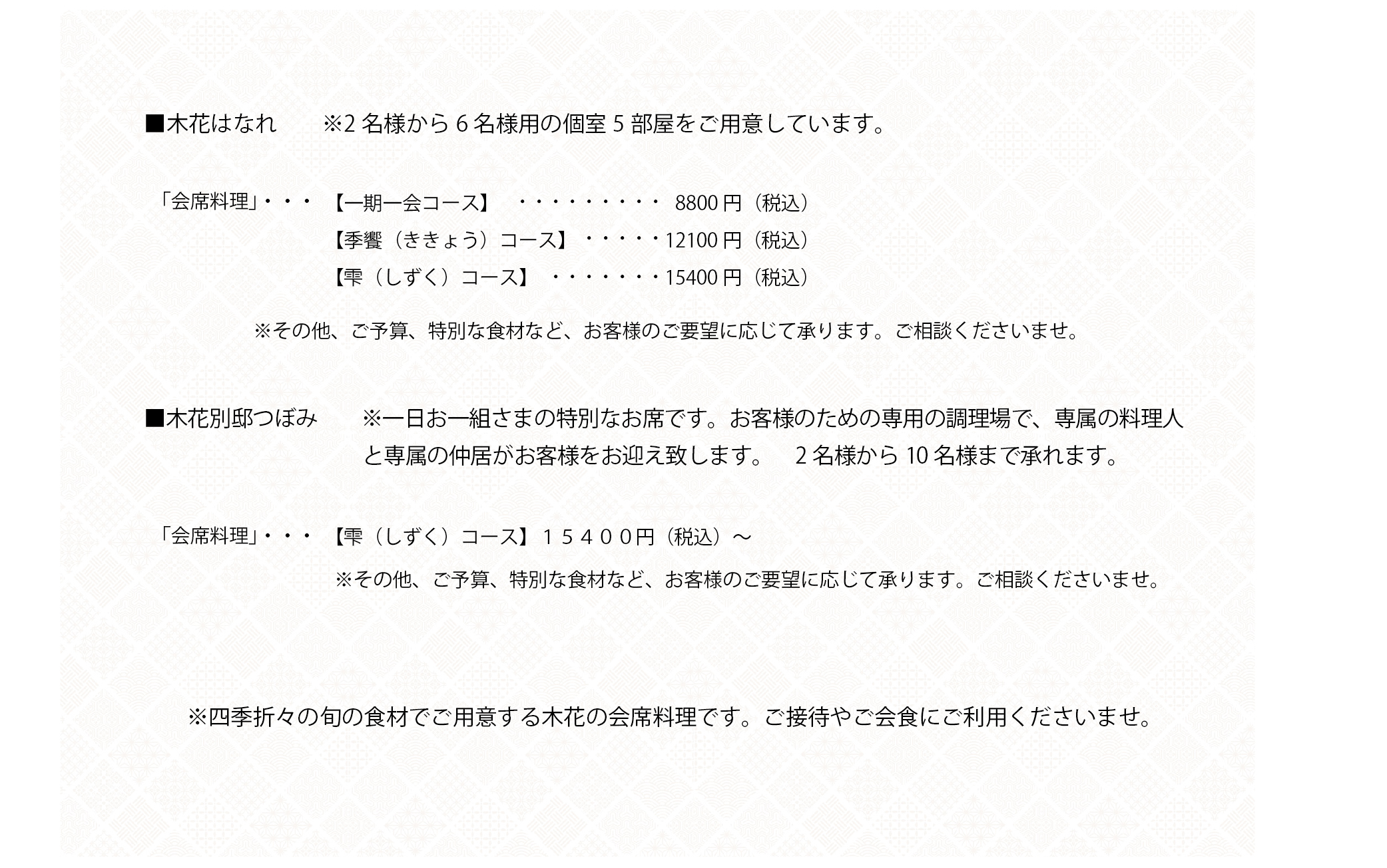 各店のご案内2