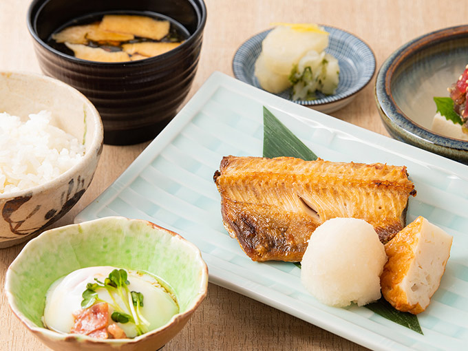 ほっけ炭火焼定食