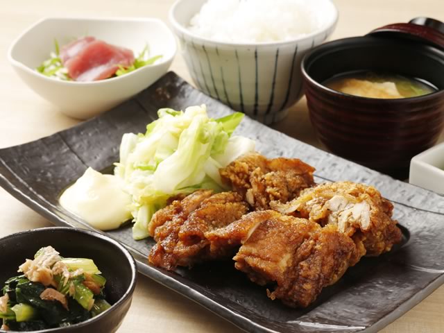 山賊焼き定食
