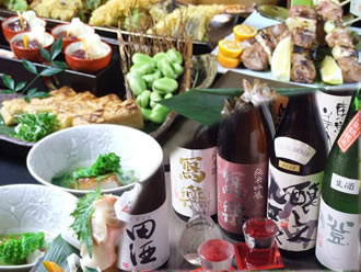 地酒飲み放題プラン