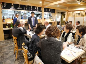 前回の日本酒の会「水尾を楽しむ会」のスナップです。